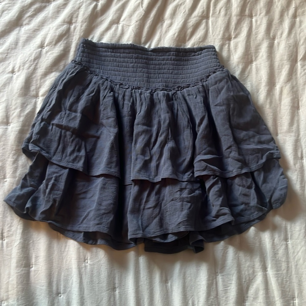 Hollister Blue Skirt || Built in shorts